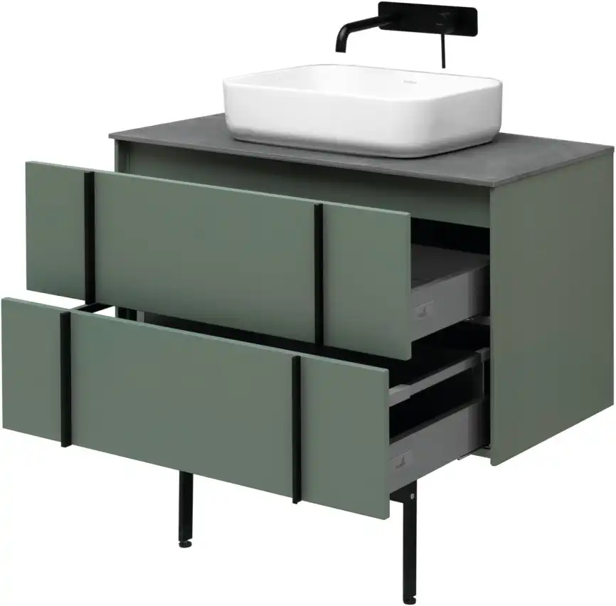 Тумба под раковину Allen Brau Reality 90 1.32006.CGM олива матовый фото 28