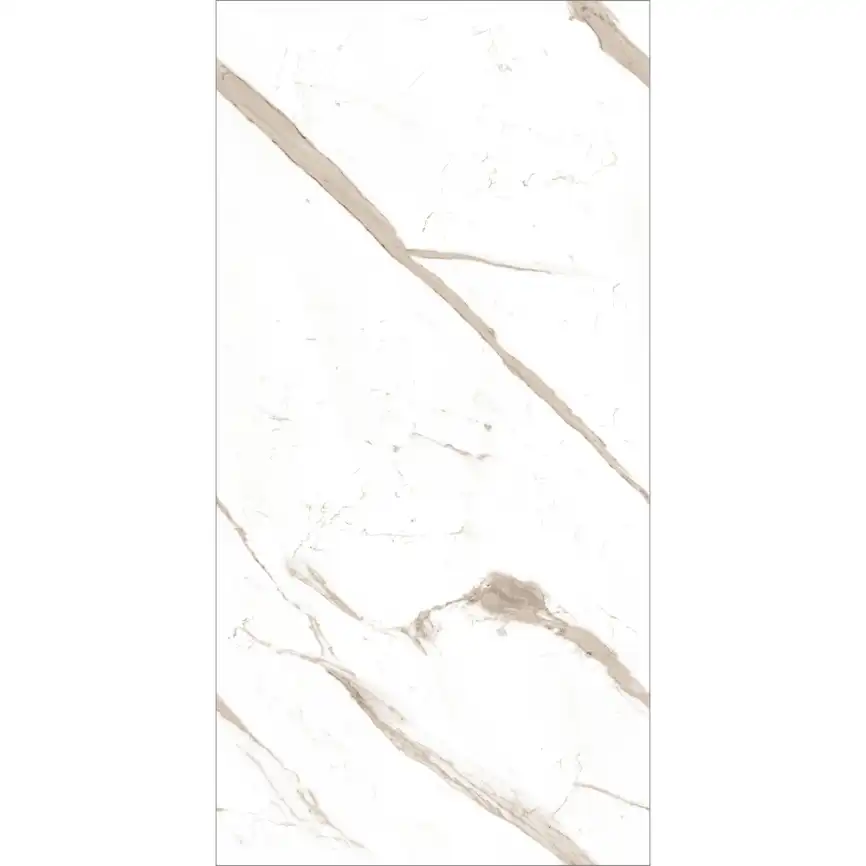 Керамогранит AVS Calacatta Marble 60x120 полированный, белый фото 1