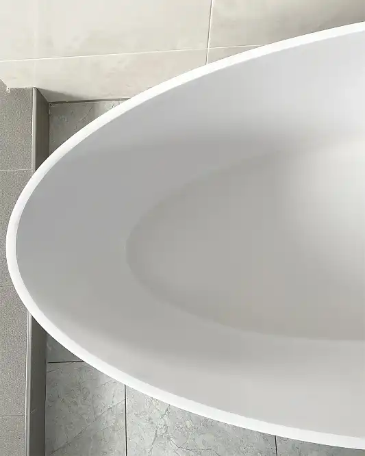 Ванна из литьевого мрамора  Aqua de Marco CALIPSO 168х80 Белая 1168WCAL фото 8