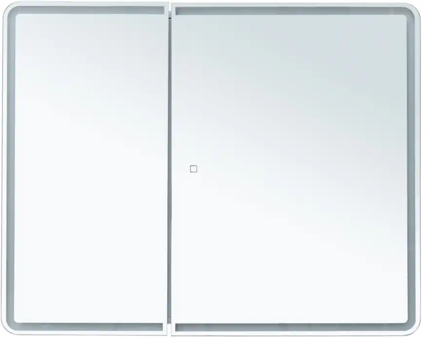 Зеркальный шкаф Aquanet Оптима 100 с LED подсветкой, 341427 фото 5