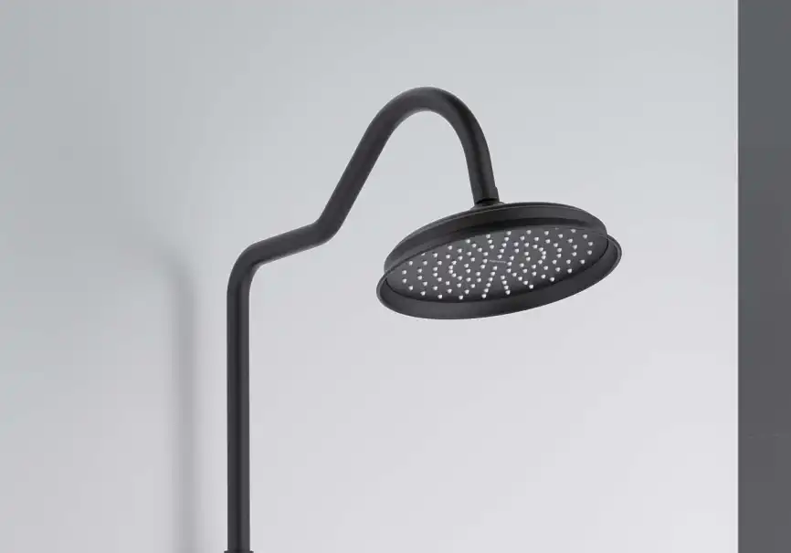 Душевая система Aquatek КЛАССИК AQ2563MB с термостатом, Черный матовый фото 8