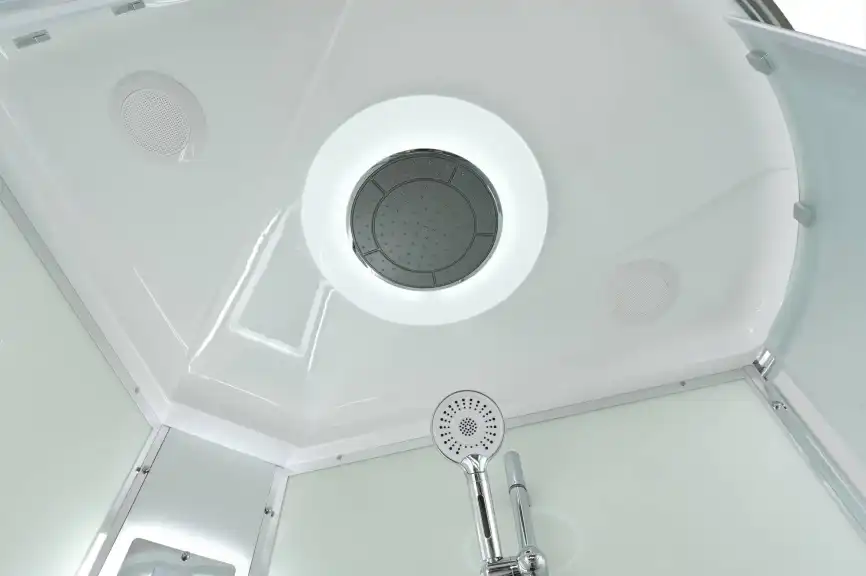 Душевая кабина AvaCan EM5812LLED 120x80 см, высокий поддон, с крышей, левая фото 9