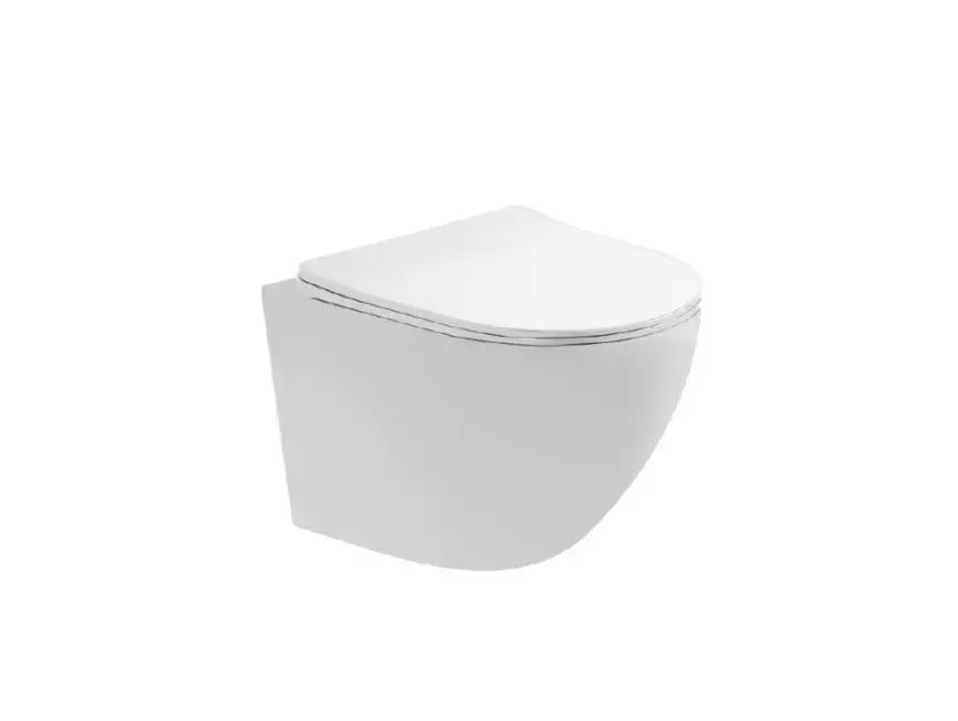 Унитаз с инсталляцией SET AQUATEK ЕВРОПА T KDI15 с сиденьем микролифт и Белой клавишей смыва фото 3