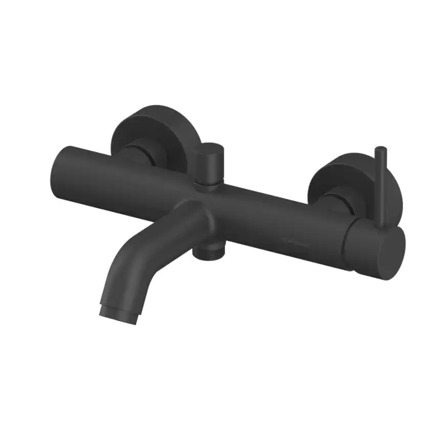 Смеситель для ванны Whitecross Y black Черный матовый, Y1230BL фото 1