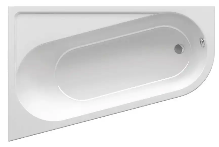 Акриловая ванна Ravak CHROME 160х105 CA51000000 левая, Белая фото 1