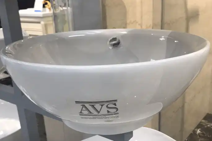 Раковина AVS Кэтрин 42х42 белый фото 3