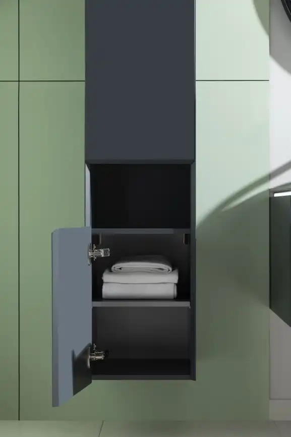 Шкаф-пенал Allen Brau Infinity 35 1.21010.AM L антрацит матовый фото 15