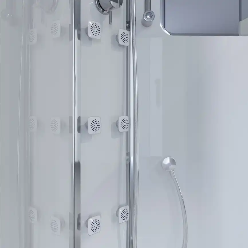 Душевая кабина Niagara Ultra 90х90х220 NG-308-01 высокий поддон, с гидромассажем фото 4