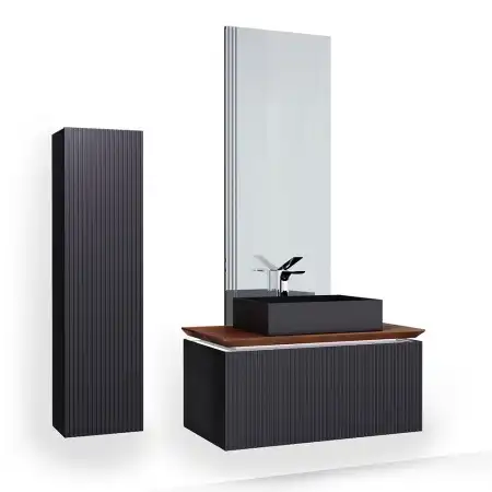 Зеркало Jorno STRONG 60х144 Str.02.57/P/A с подстветкой, бесконтактный сенсор фото 2