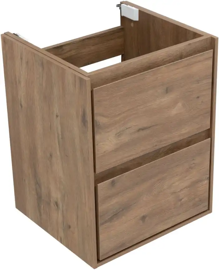 Тумба под раковину Aquanet Милан 50 дуб рустикальный, подвесная, 336376 фото 11