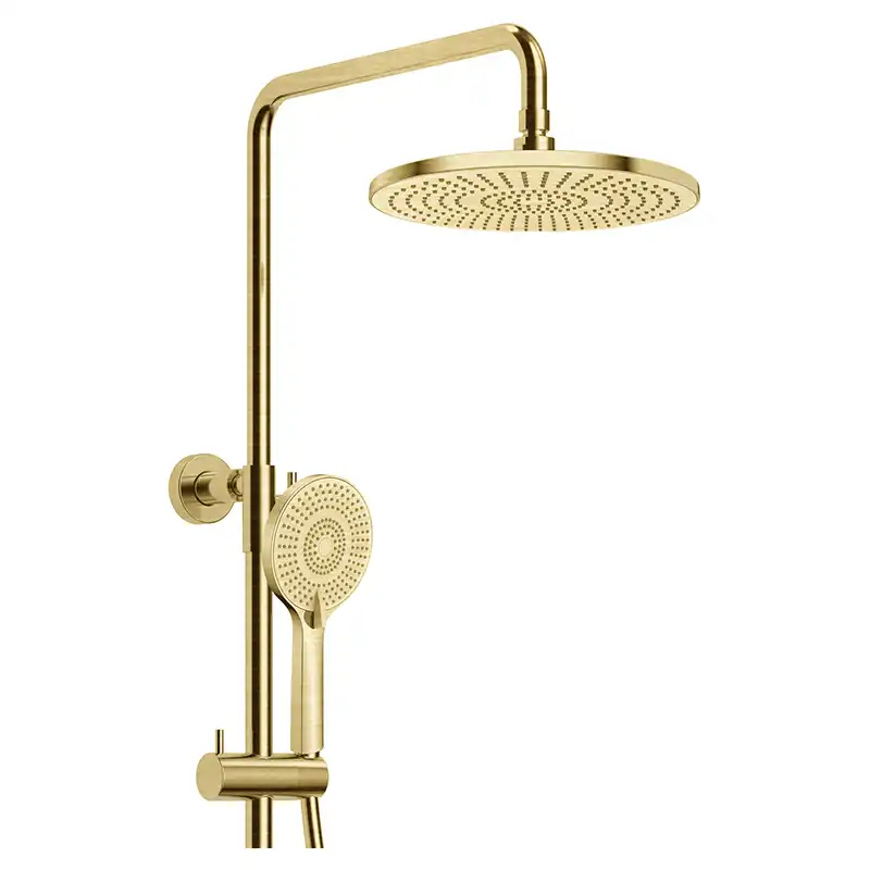 Душевая система AVS Slimmer 811-123-BG, брашированное золото фото 5