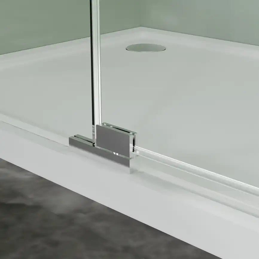 Душевой уголок Azario MALE SQR 90х90 AZ-J50-90-MGR-CL, профиль графит матовый, стекло Прозрачное фото 7