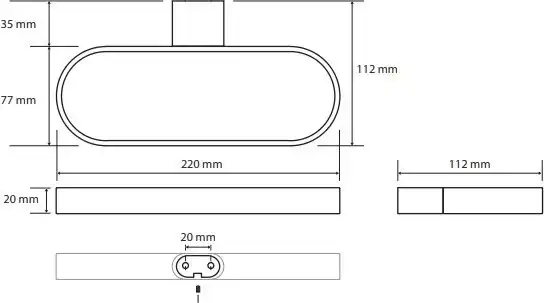Кольцо для полотенец 22 см BEMETA ORGANIC Хром 157104061 фото 2