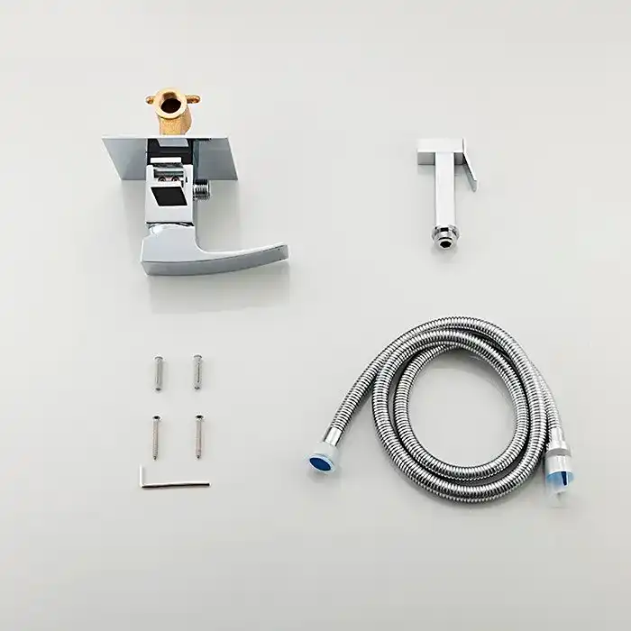 Гигиенический душ со смесителем Gappo G7207-1 встраиваемый, Хром фото 8