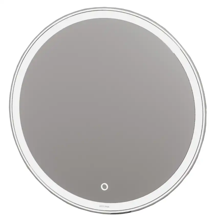 Зеркало Grossman Sento 70х70 97070 с подстветкой, сенсорный выключатель фото 1