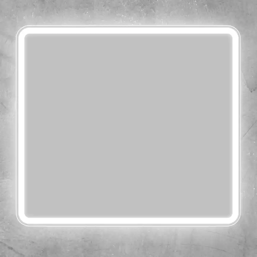 Зеркало BelBagno MARINO 90х80 SPC-MAR-900-800-LED-BTN с подстветкой, кнопочный выключатель фото 3