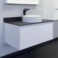 Тумба с умывальником Comforty Марсель 90 Белый, 00-00013797 фото 2