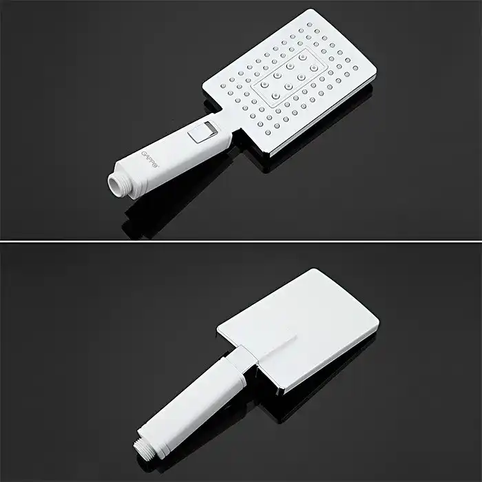 Смеситель для ванны Gappo G3207-8 с коротким изливом, Хром / Белый фото 5