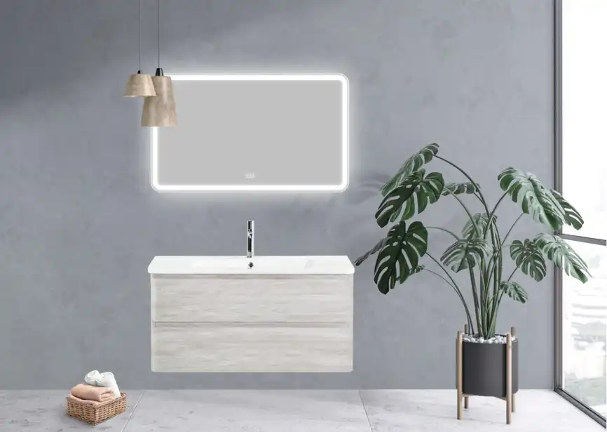 Зеркало BelBagno MARINO 100х60 SPC-MAR-1000-600-LED-TCH-WARM с подстветкой, сенсорный выключатель, с подогревом фото 8