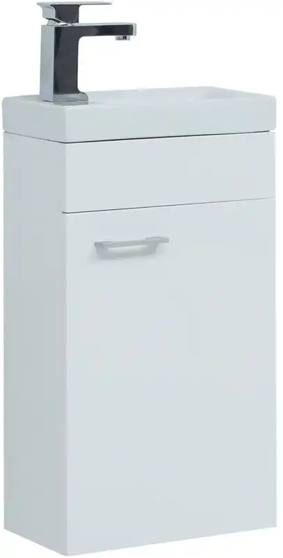 Тумба под раковину Aquanet Нота 40 R (Moduo) белый 246953 фото 5