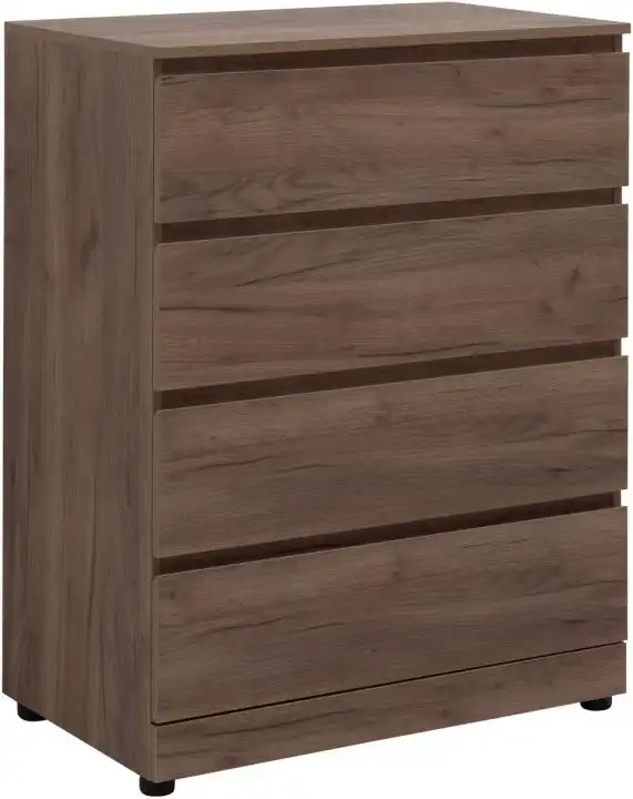 Комод Aquanet Сканди 800x480 Дуб крафт (4 ящика) 302542 фото 1