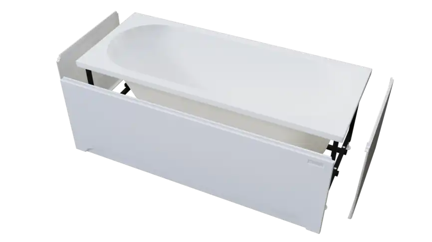 Акриловая ванна Radomir Вальс 170х70 (1-01-0-0-1-336), на каркасе, белая фото 7