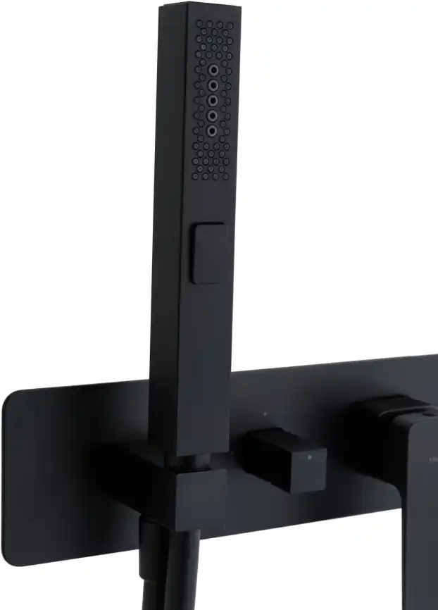 Смеситель для душа Allen Brau Infinity 5.21011-31 встраиваемый, с внутренней частью, Черный матовый фото 4