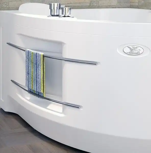 Акриловая ванна Radomir Ирма 170х110 левая (2-01-0-1-1-217), на каркасе, белая фото 10