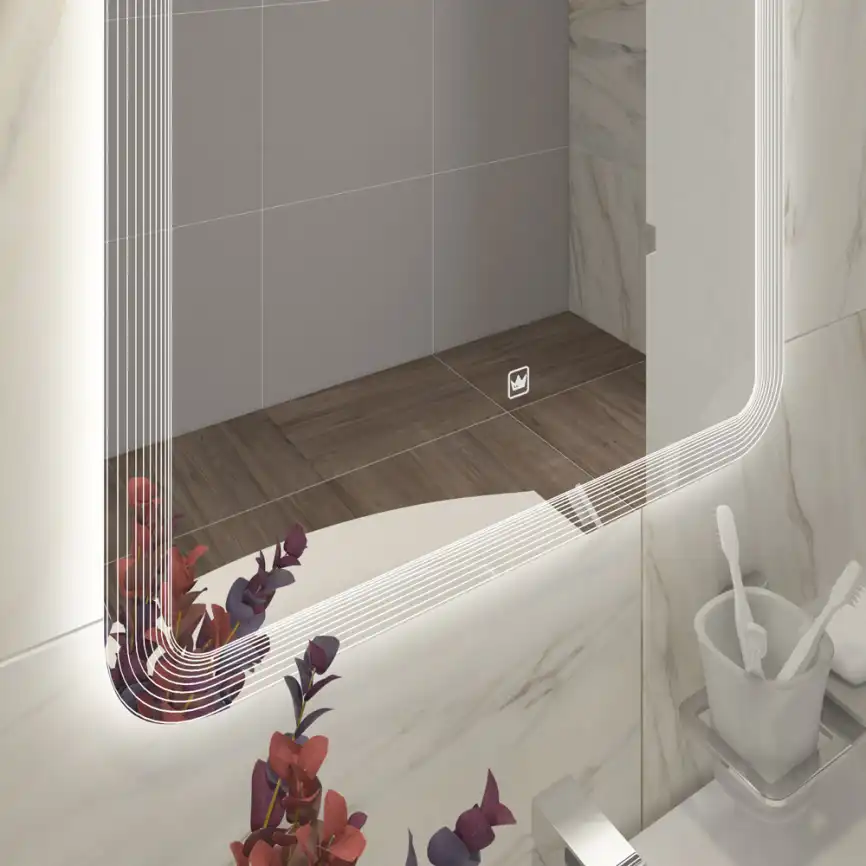 Зеркало Cezares CZR-SPC-DUET-700-800-LED-TCH фото 10