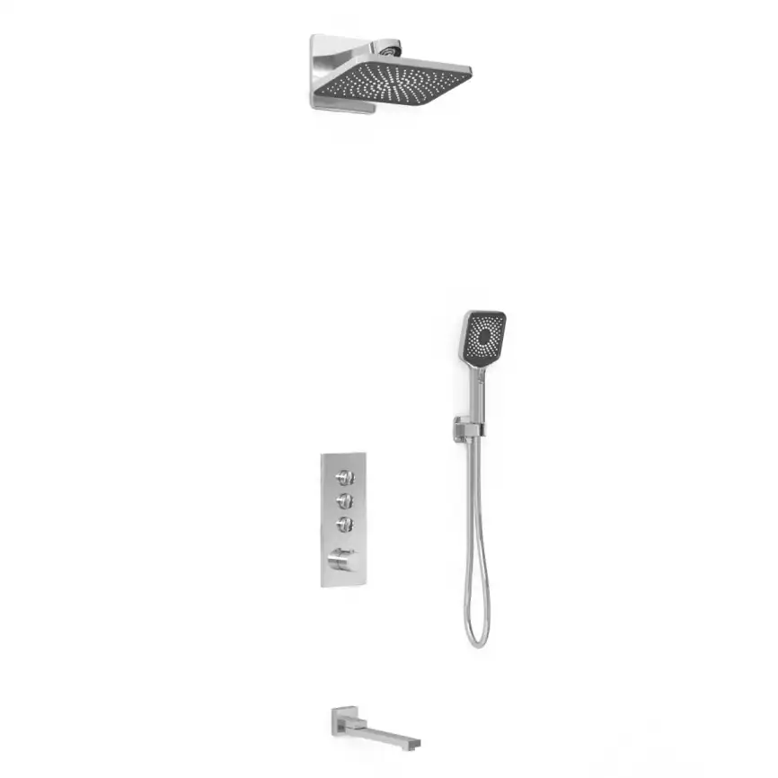 Душевая система  Vincea  VSFW-433TI4CH VSFW-433TI4CH  с термостатом, встраиваемая, хром фото 2
