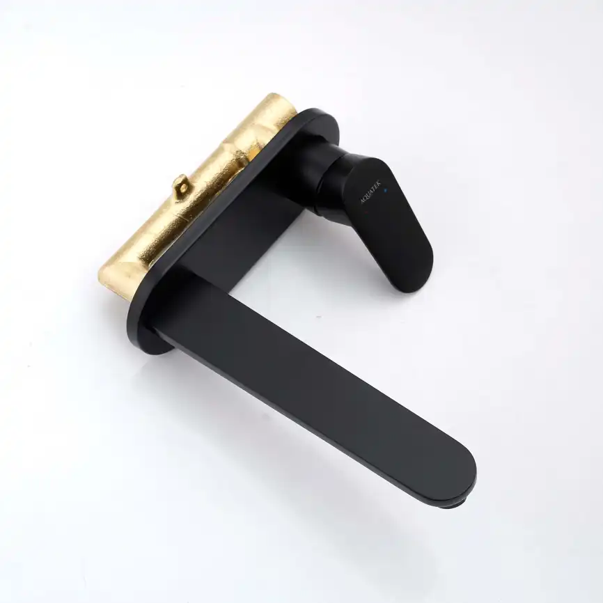 Смеситель для раковины Aquatek Ника AQ1813MB, Черный матовый фото 6