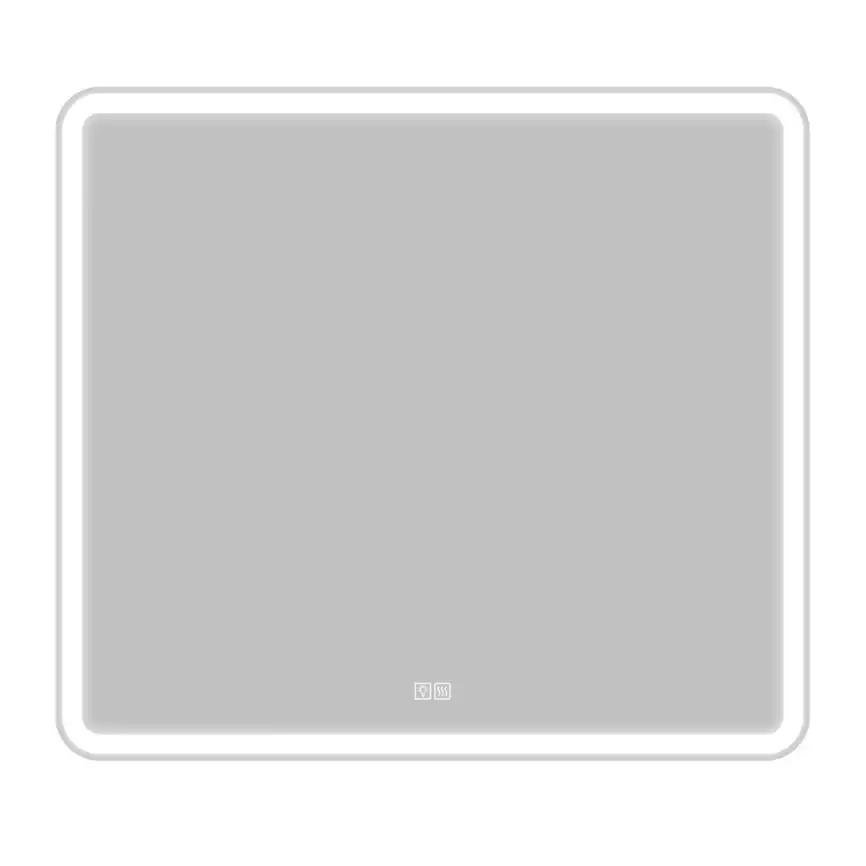 Зеркало BelBagno MARINO 90х80 SPC-MAR-900-800-LED-TCH-WARM с подстветкой, сенсорный выключатель, с подогревом фото 1
