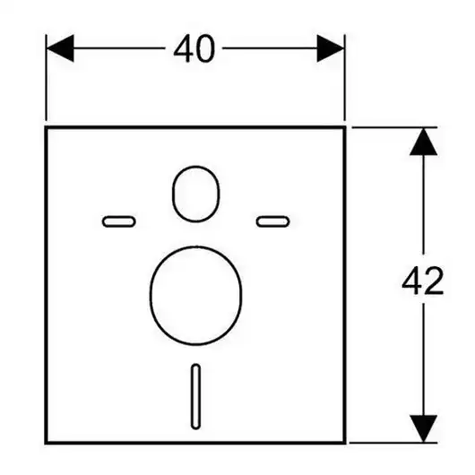 Звукоизолирующая прокладка для унитаза, биде Geberit 156.050.00.1 фото 4