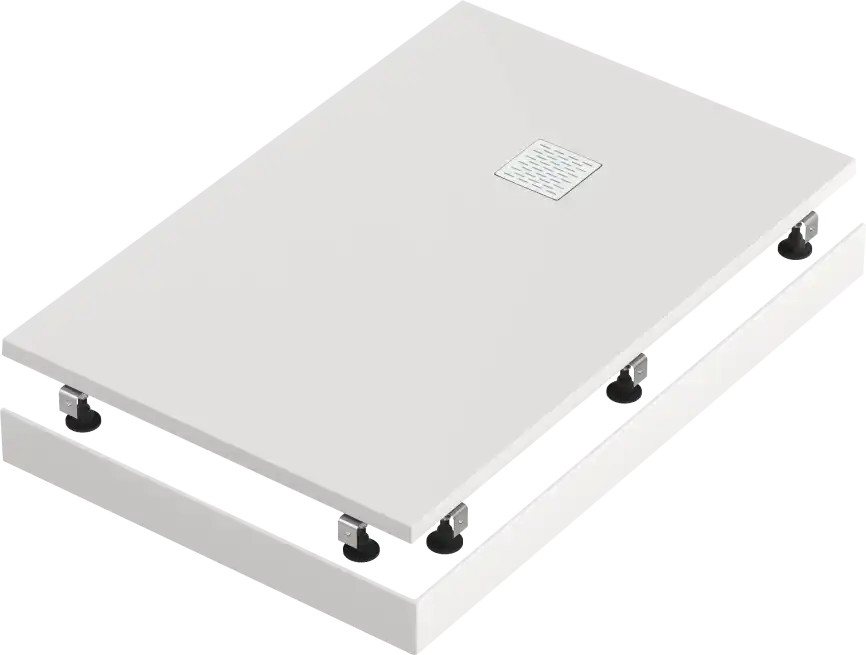 Душевой поддон Good Door Essentia 100х70 из искусственного камня, Белый ЛП00079 фото 2