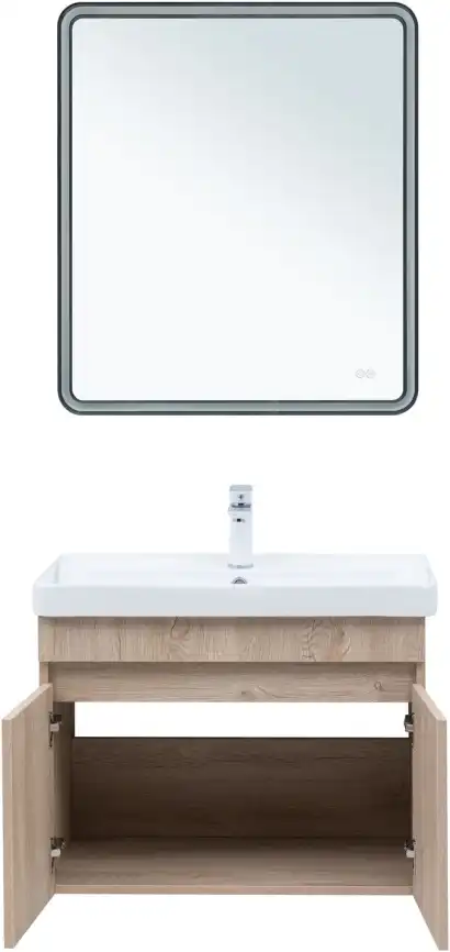 Тумба под раковину Aquanet Оптима 70 дуб светлый, 344804 фото 8