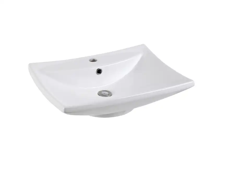 Раковина накладная Aquatek 60х46х17 AQ5518-00, Белая фото 6