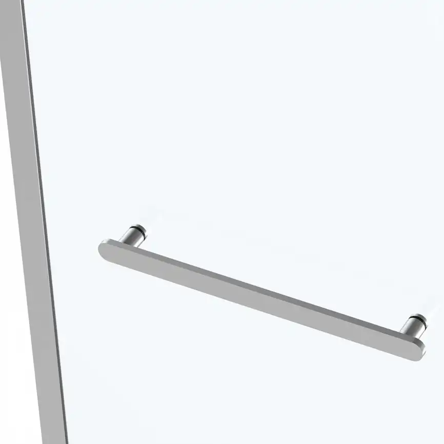 Душевой уголок Vincea Como Soft 110х80 VSR-1CS8011CL, дверь раздвижная, профиль хром, стекло прозрачное фото 4