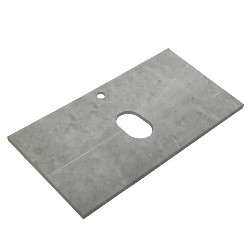 Столешница из керамогранита BelBagno KEP-80-MGL Marmo Grigio Lucido фото 2