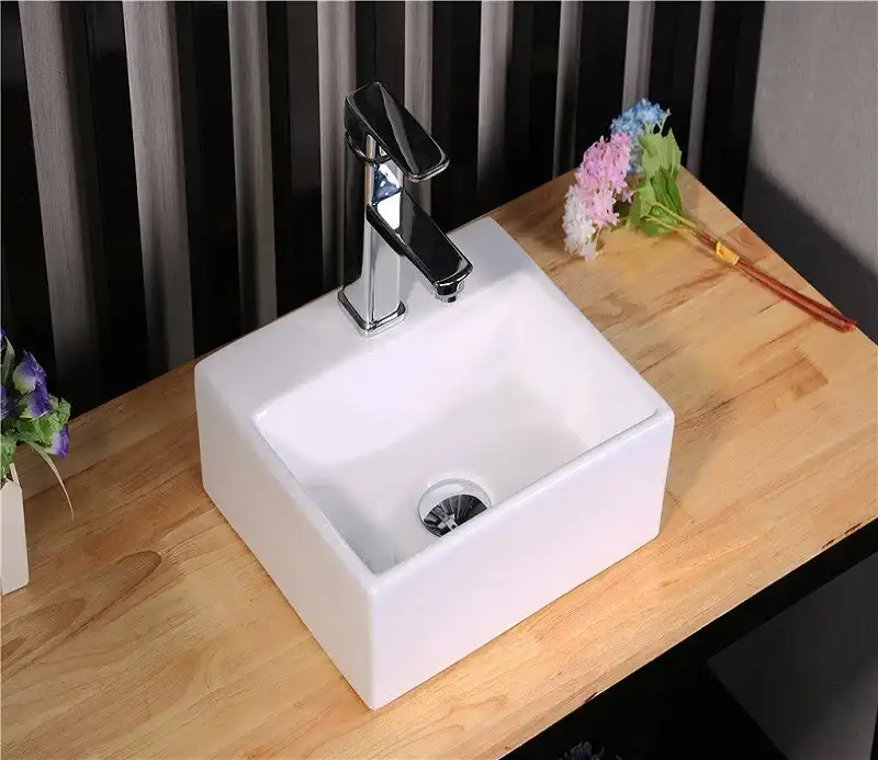 Умывальник CeramaLux 9135 335х290х120 цвет Белый фото 1