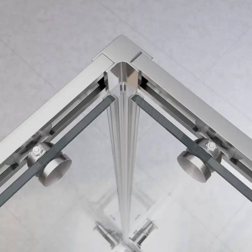 Душевой уголок CEZARES RELAX-304-A-2-100-C-CR стекло Прозрачное, профиль Хром фото 2