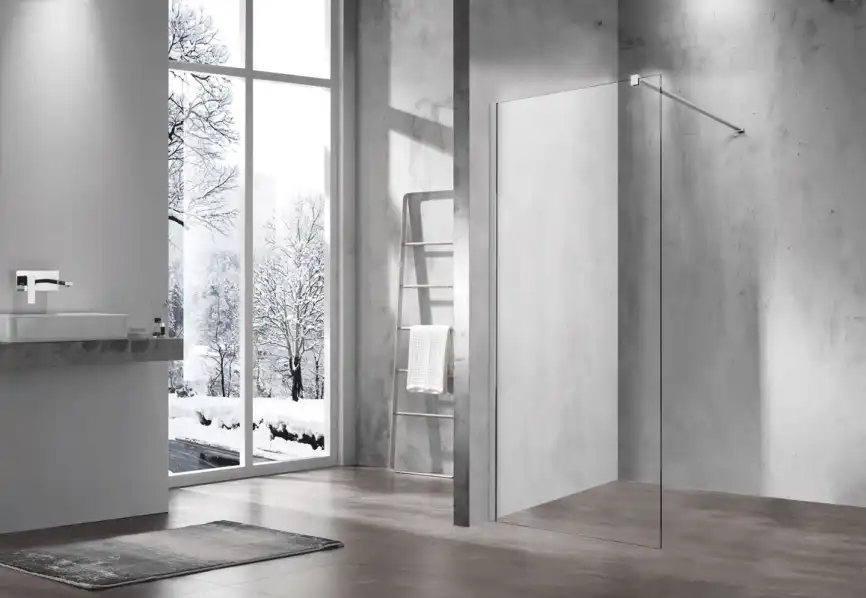 Душевая перегородка Vincea Walk in 120 VSW-1H120CL, профиль хром, стекло прозрачное фото 2
