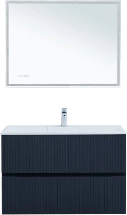 Тумба под раковину Aquanet Джейн 100 маренго 313304 фото 9