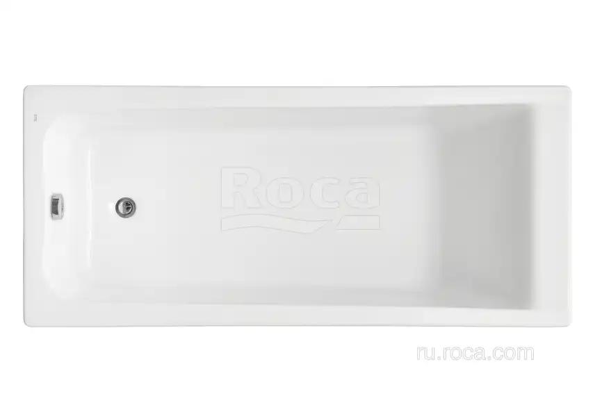 Акриловая ванна Roca Elba 160х75 248619000 прямоугольная, Белая фото 1