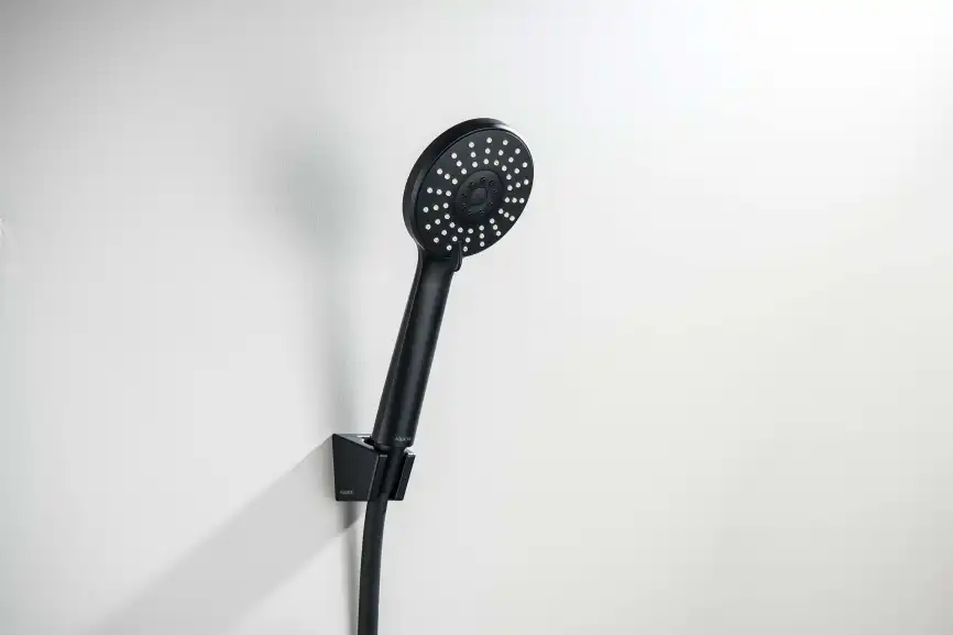 Душевой набор Aquatek БЕТТА AQ2032MB, Черный матовый фото 6