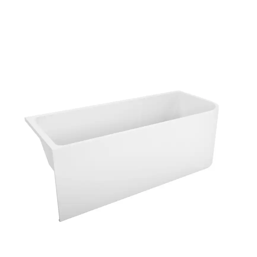 Акриловая ванна BelBagno 170х73 BB712-1700-730-L, отдельностоящая, Белая глянцевая фото 2