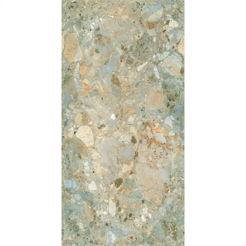 Керамогранит AVS Lilas 60x120 полированный, зеленый фото 3