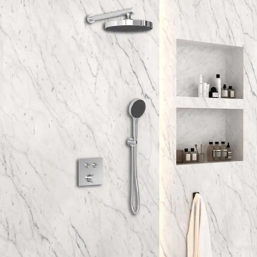 Душевая система  Vincea  VSFW-4I212CH VSFW-4I212CH встраиваемая, хром фото 1