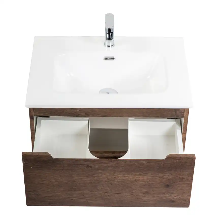 Тумба под раковину BelBagno ETNA-700-2C-SO-RW-P подвесная Rovere Moro фото 5