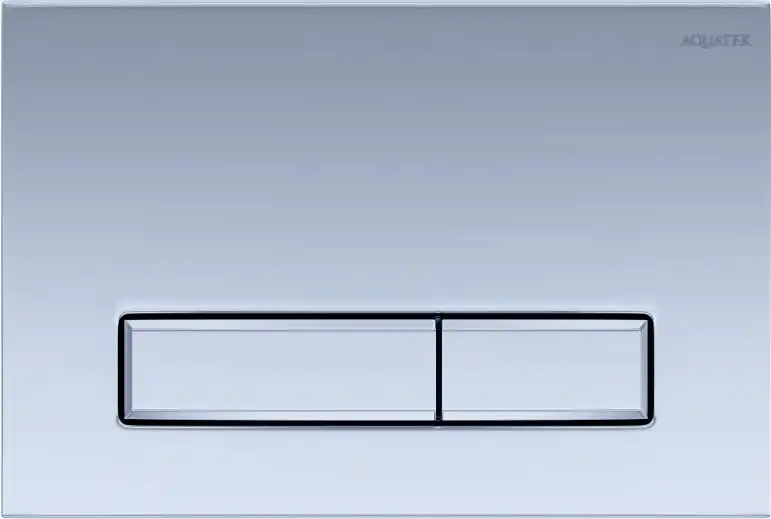 Унитаз с инсталляцией SET AQUATEK ПОЛАРИС-024 4в1 с сиденьем микролифт и клавишей смыва Хром фото 4