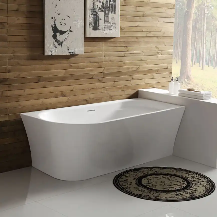 Акриловая ванна BelBagno 170х80 BB410-1700-780-R правая, пристенная, Белая фото 1